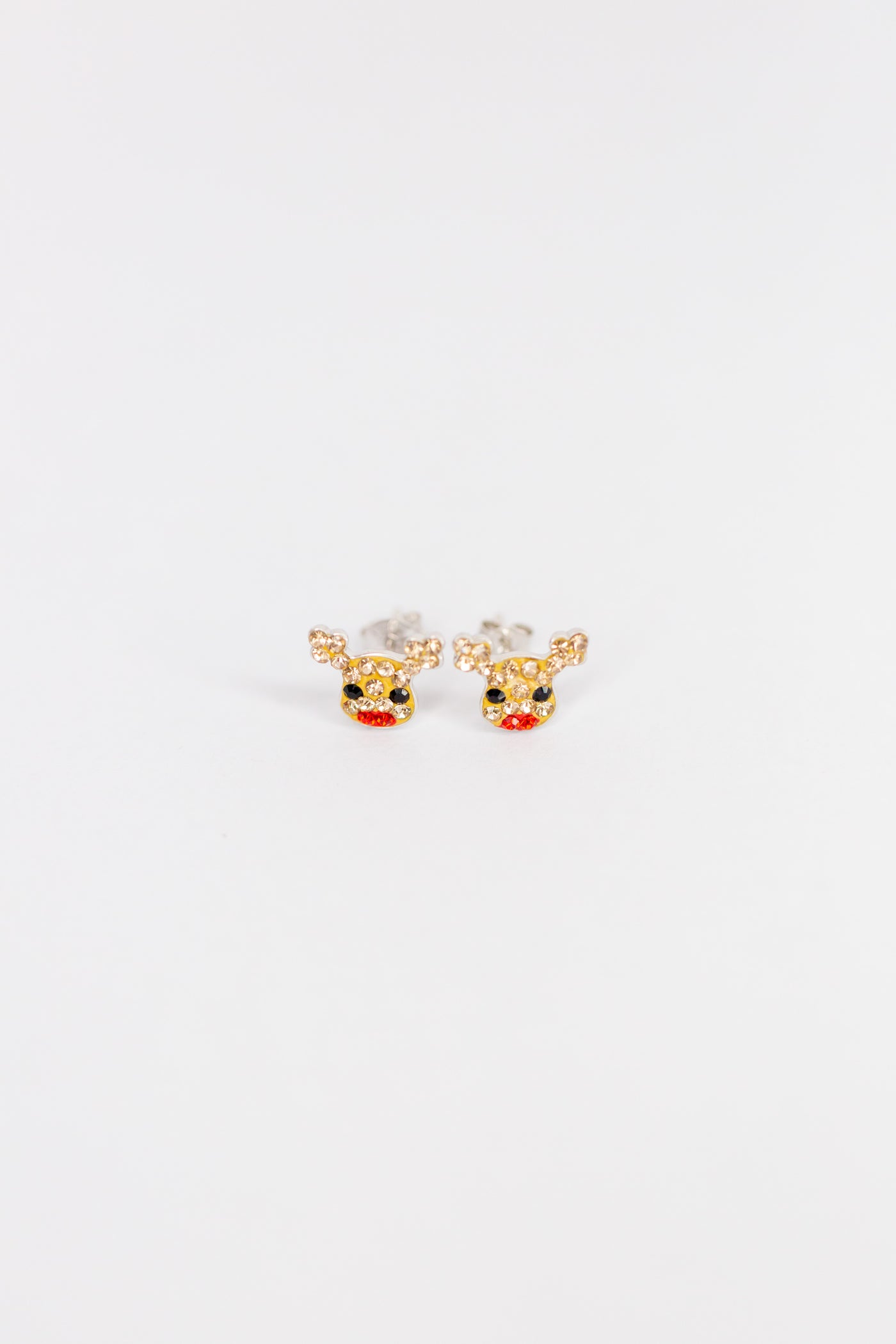 Reindeer Crystal Sterling Silver Stud Earrings | Annie and Sisters